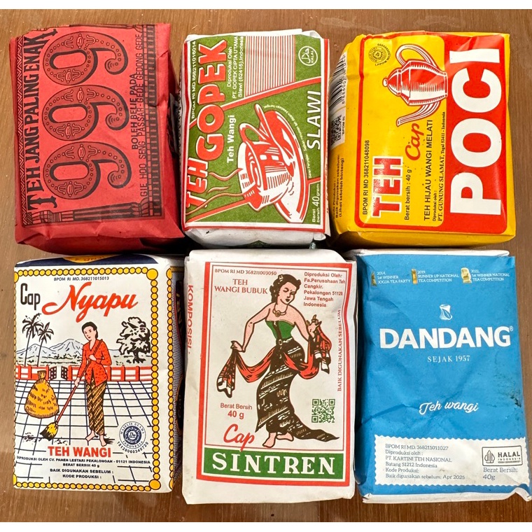 

Best S3ller Teh racikan wedangan angkringan solo 6 macam (POCI, DANDANG BIRU, SINTREN, GOPEK, NYAPU, 999) Order Now