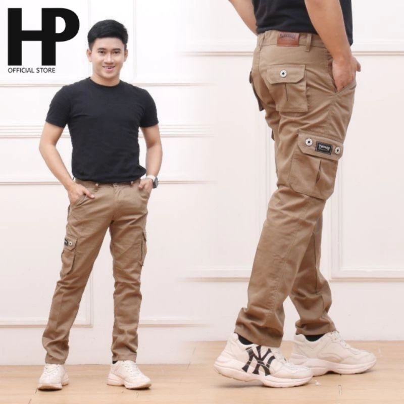 Celana Panjang Cargo Pria / Cargo Panjang Pria / Celana Kargo Panjang / Cargo Pants