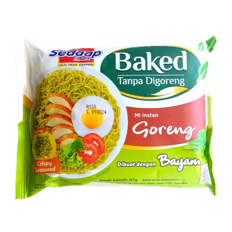 

Mie Sedaap Baked - mi instan sedap goreng