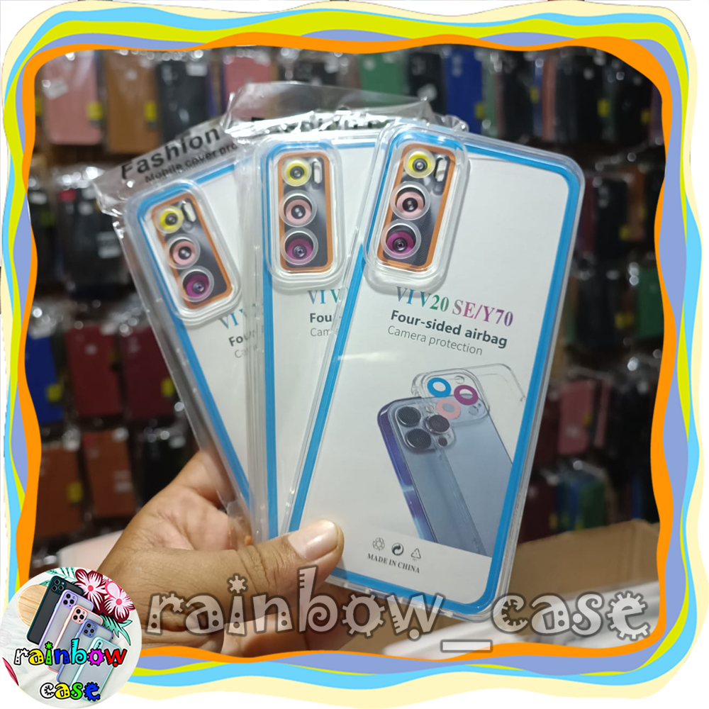 VIVO V20SE / V20 SE CASE AIRBAG RING CAMERA PROTECT