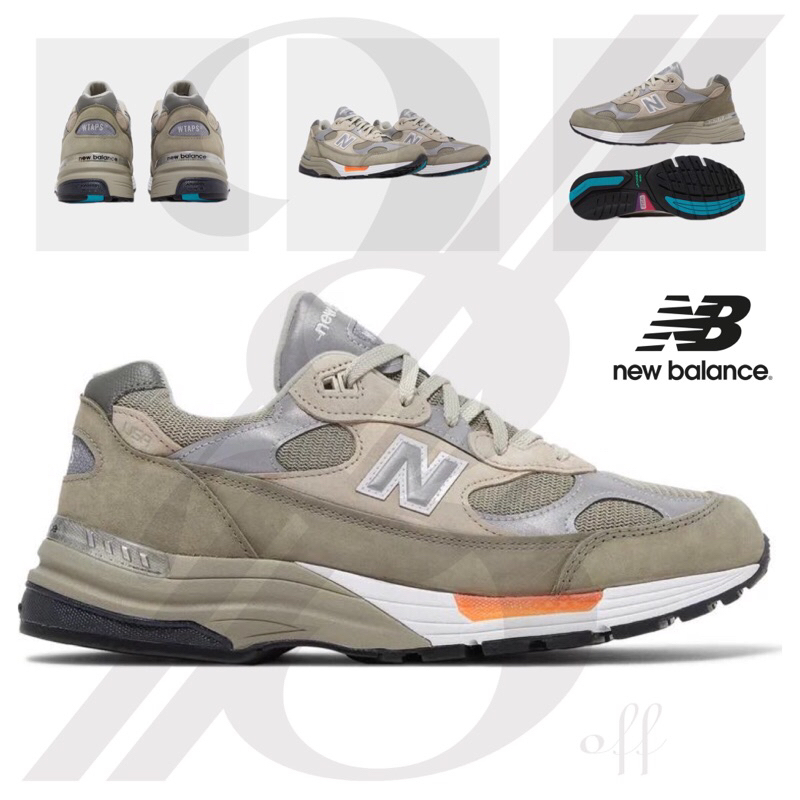 Sepatu NB New Balance 992 Wtaps