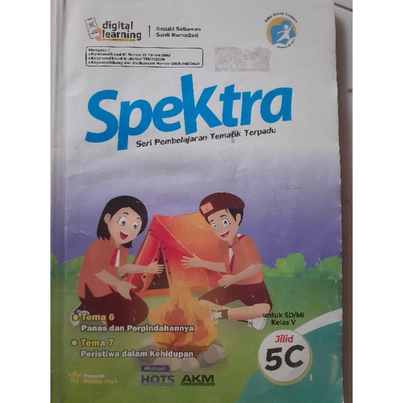 Buku LKS Spektra 5C hots akm tema 6 & 7