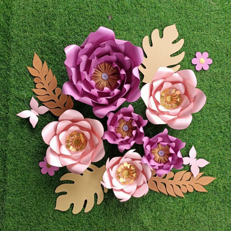 

Paperflowers / bunga kertas Simple set