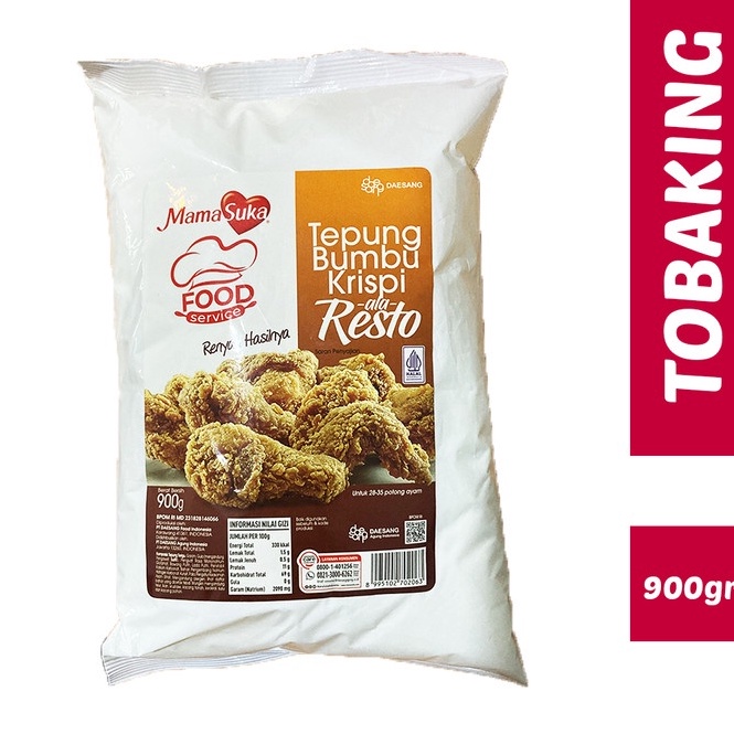 

[KODE ST87M] Mamasuka Tepung Bumbu Krispi ala Resto 900gr Mama Suka