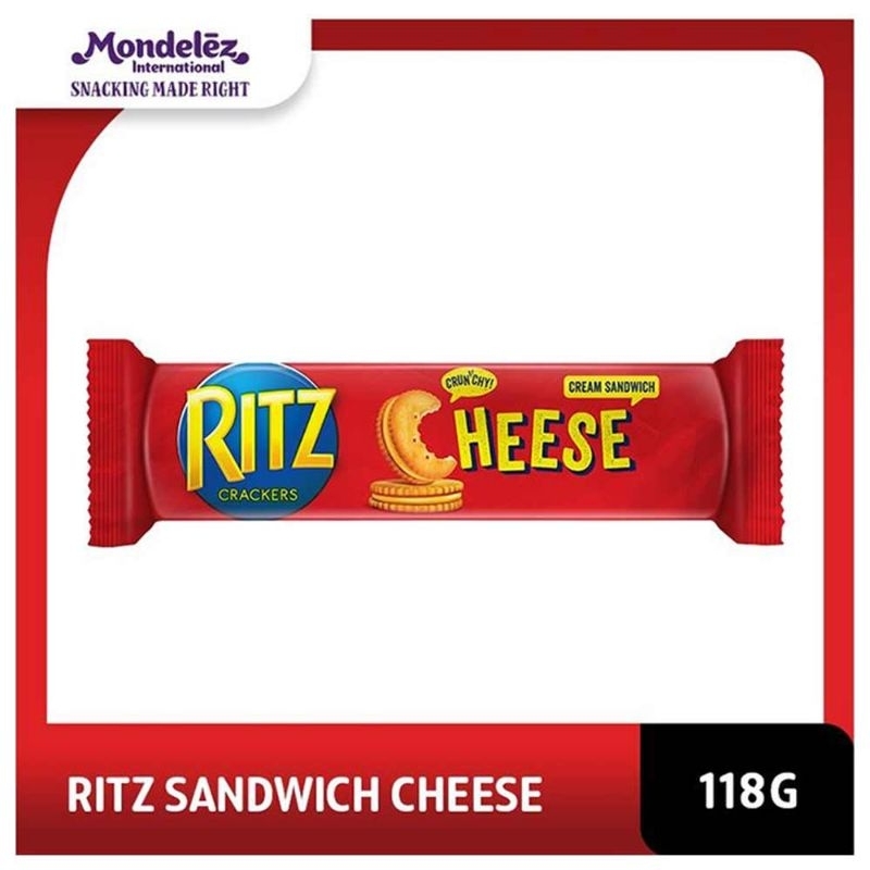 

Ritz Biskuit Sandwich Keju 118G