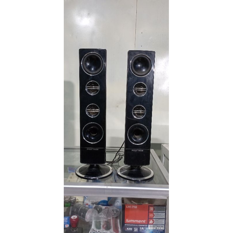 Speaker speker tower pasif tv polytron LED 24 - 32 inch, original polytron
