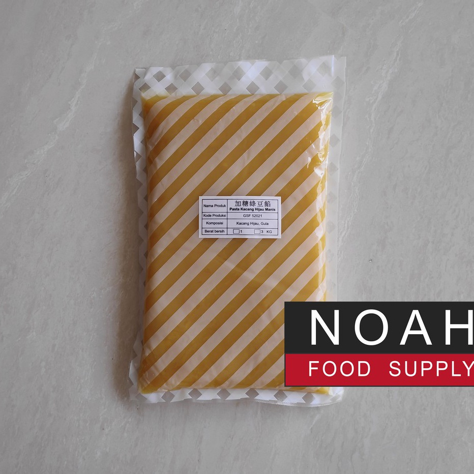 

✵Kirim Sekarang✸➠ FILLING KACANG HIJAU 1KG - MUNG BEAN PASTE 1 KG - ISIAN - TOPPING Y82 ➷