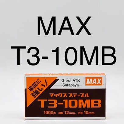 

[COD 0Z83] ISI STAPLES Gun Tacker MAX T3-10MB / T3 10MB Original Asli Seller