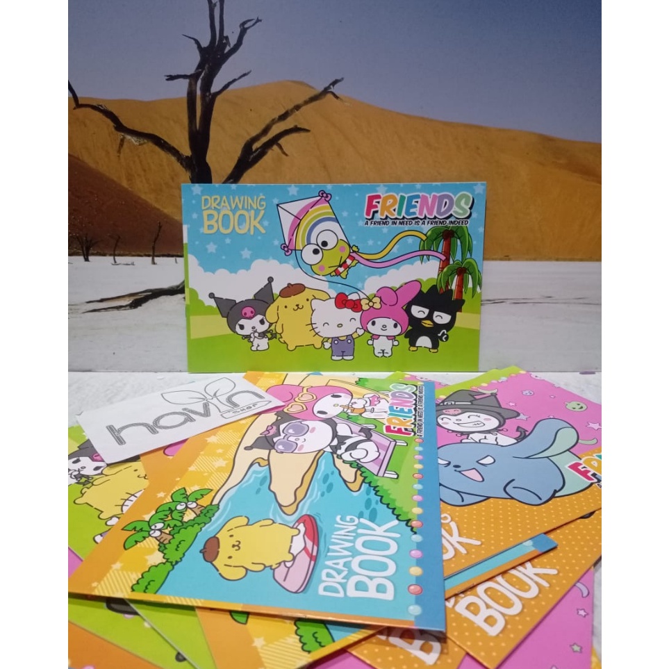 

[KODE CHBEK] (10pc) buku gambar ukuran A4/(5pc) A4 U