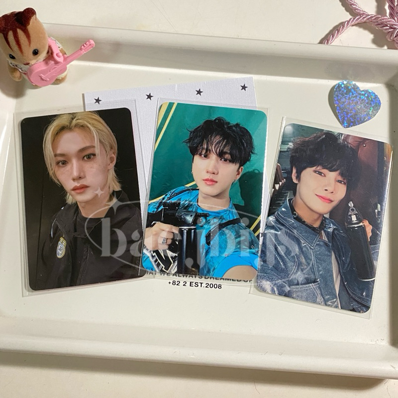 Stray Kids Rockstar Lucky Draw Soundwave R1 Felix, POB Music Korea Changbin I.N