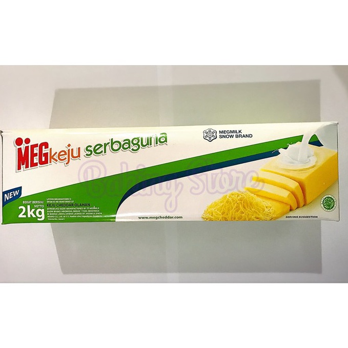 

[✤G98$] Keju Cheddar Meg Serbaguna 2kg Only One