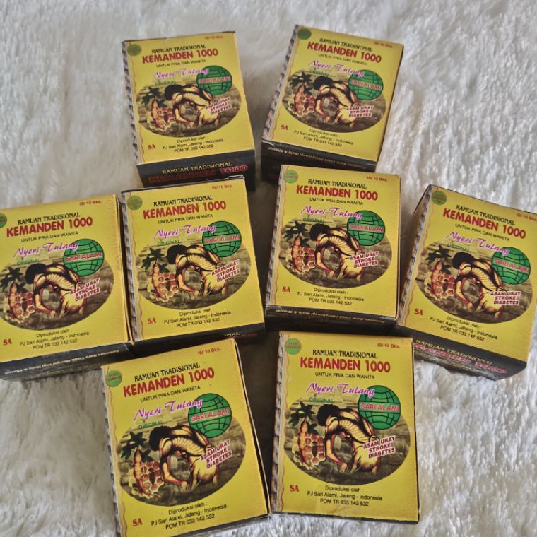 

[✮E50(] Kemanden Sewu kemanden 1000 kemanden seribu herbal pegal linu rheumatik asam urat untuk pria dan wanita [38]