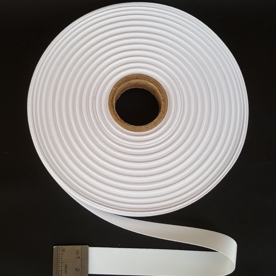 

[KODE PRODUK YWAQO5867] Bahan Tali Tissue Card Roll Bahan Tali Pita Tisue Card Sublim Printing Gantungan Card Tisu 2cm