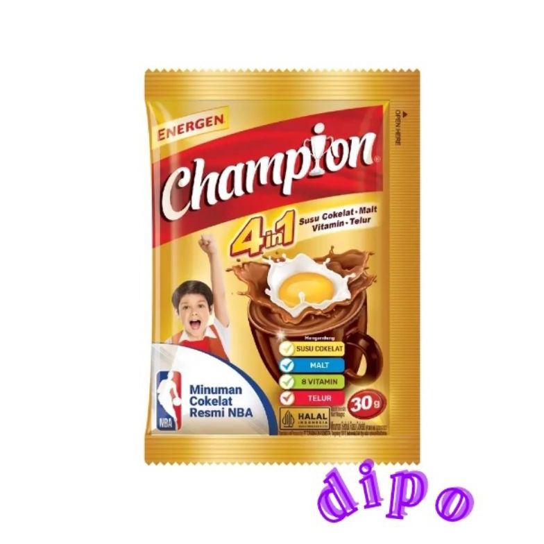 

[☹T80➤] CHAMPION Susu Cokelat Renceng isi 10 pcs Harga Spesial