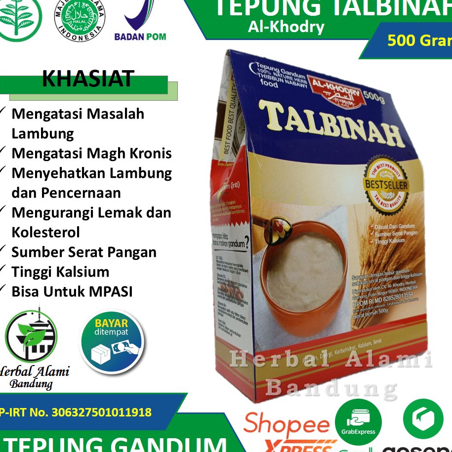 

Bestseller Tepung Gandum TALBINAH AL KHODRY Mengatasi Masalah Lambung Dan Gangguan Perncernaan W87 ✫