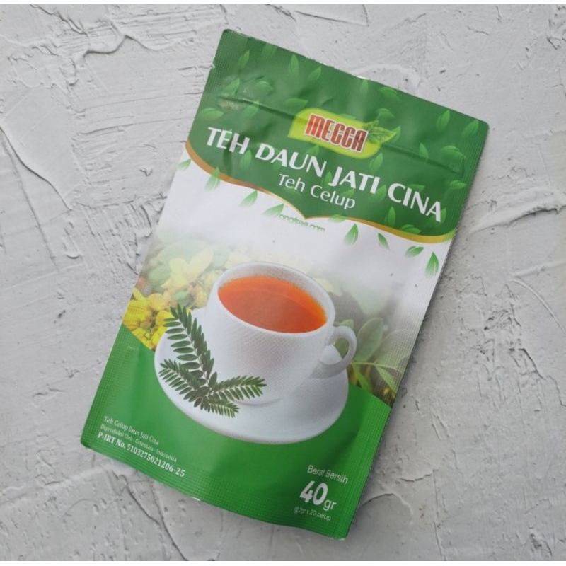 

Teh Celup Daun Jati Cina Mecca