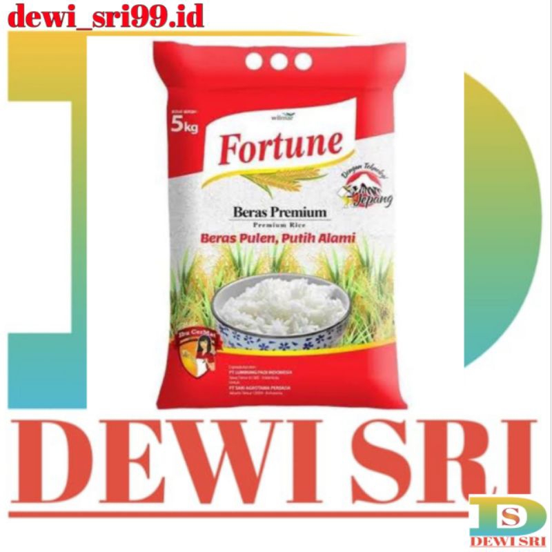 

Beras Premium FORTUNE Kemasan 5Kg