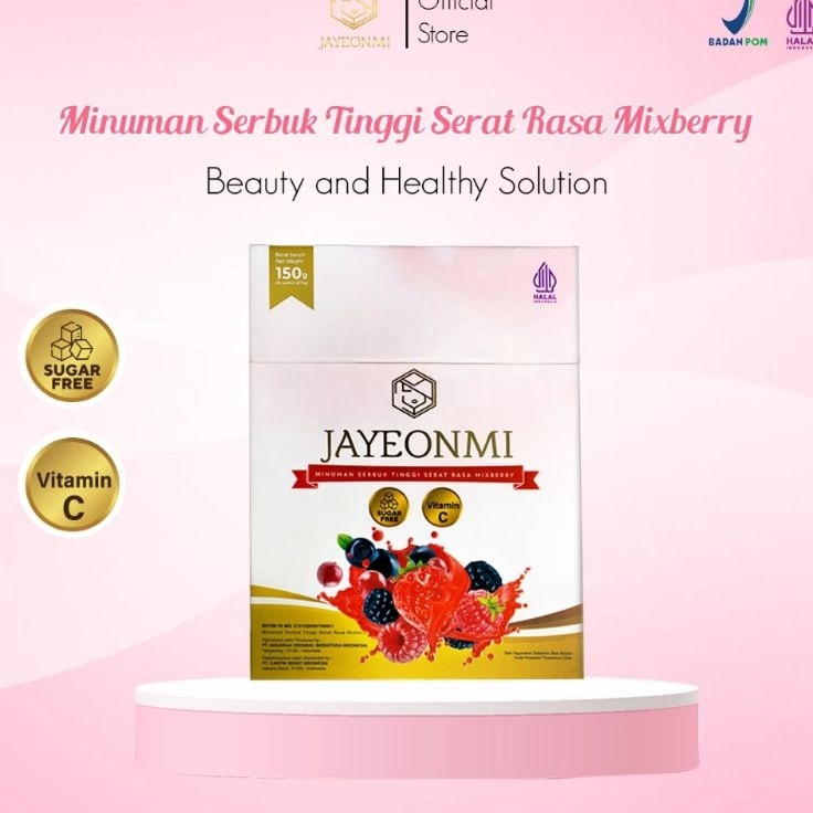 

[KODE YFRPM] JAYEONMI Mixberry Fiber Drink || Minuman Detoks