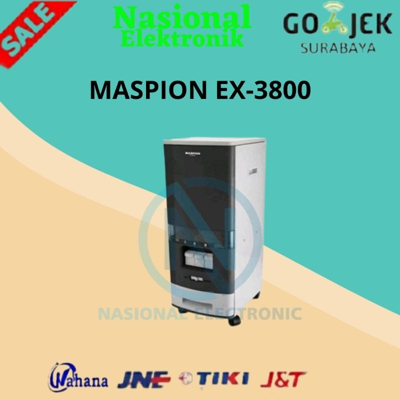 RICE BOX MASPION EX-3800/PENYIMPANAN BERAS MASPION/PENYIMPANAN BERAS 38LITER/PENYIMPANAN BERAS/TEMPA