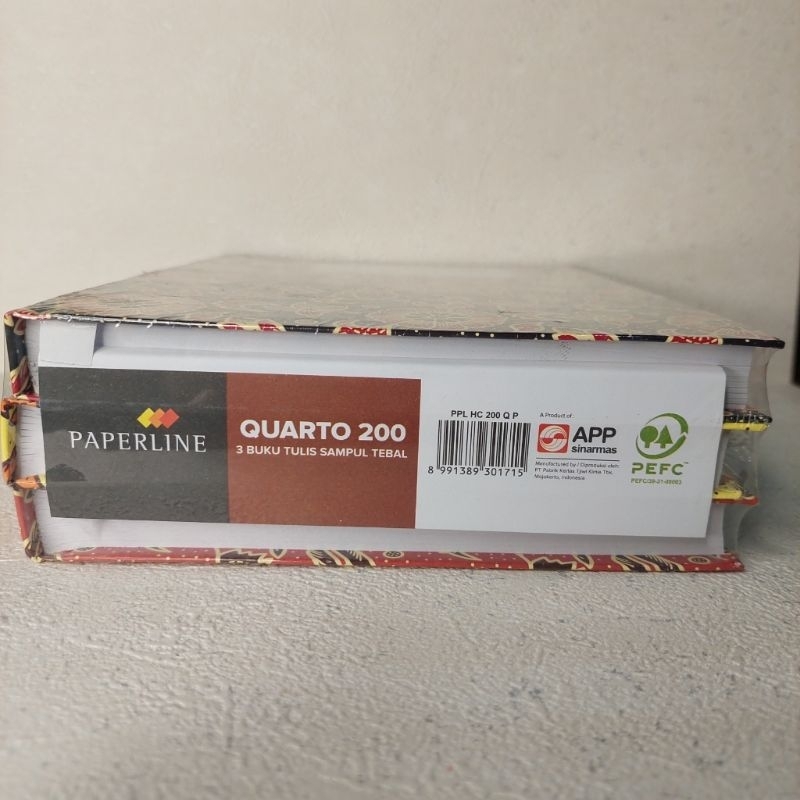 

[Whispers] Buku tulis QUARTO PAPERLINE ISI 100 dan 200 LEMBAR