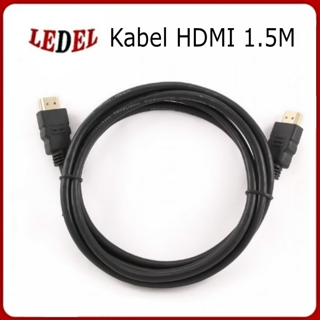 Kabel Hdmi Ke Hdmi Male To Male Full Hd 1 Meter 150 Cm — 9