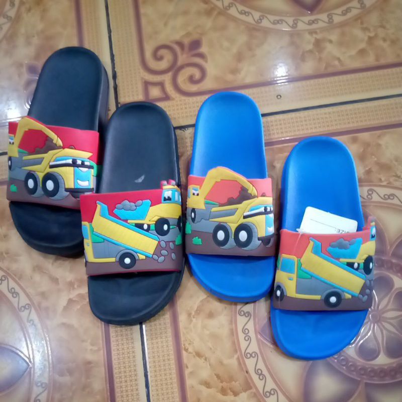 Sandal selop anak cowok baru  FLD M-6088