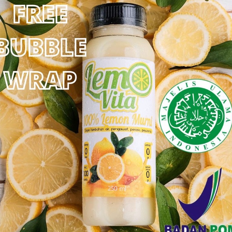 

[✴T34➤] Lemovita Sari Lemon Jus Diet Lemon BPOM ORIGINAL 250ml 500ml Weekday
