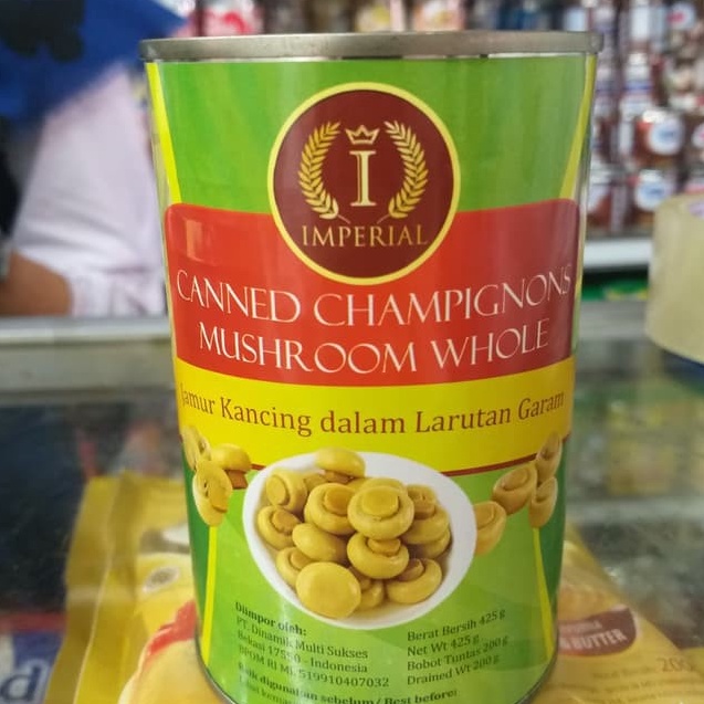 

➧Baru➳ imperial mushroom 425gr champignon jamur kancing dalam kaleng P57 ➜