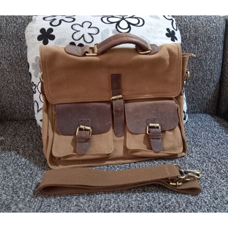 Tas Sling Jinjing Tas Kerja Tas Laptop Original Zapatos Bag Vintage