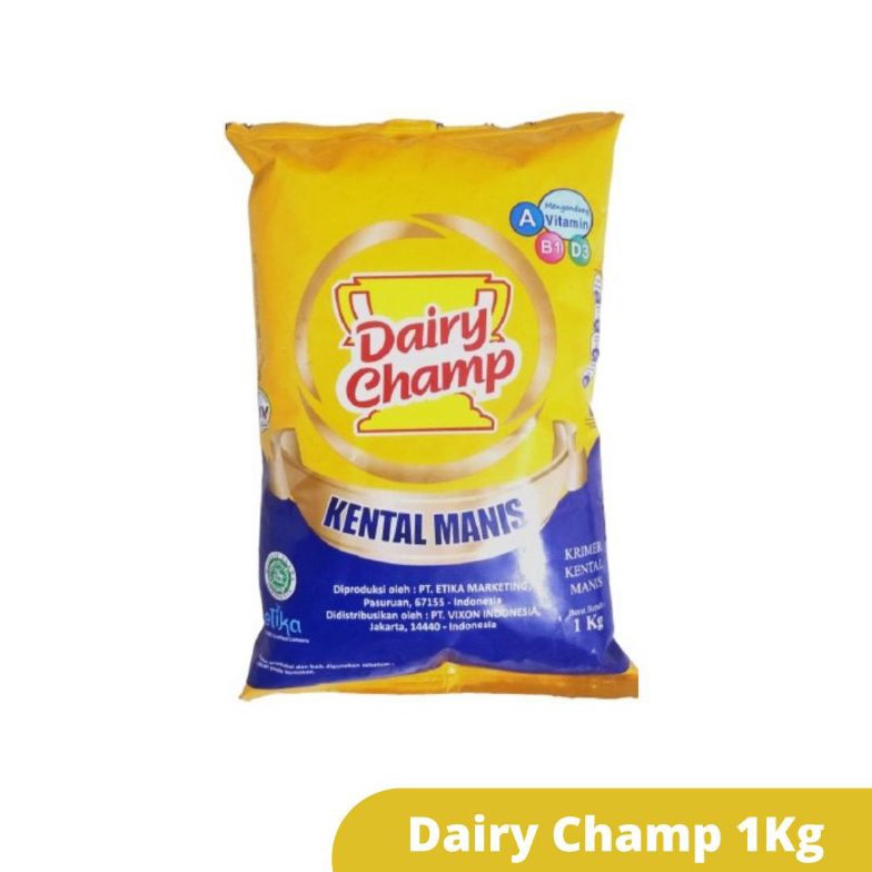 

[✥O53➢] Dairy Champ 1kg / Susu Kental Manis Dijamin Murah