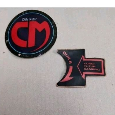 stiker bok aki Gl max pro ori stok lawas g2j