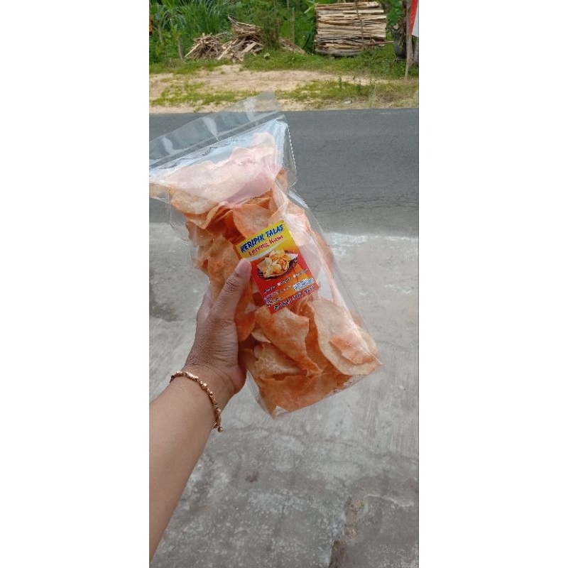 

(COD) kripik talas lereng kawi