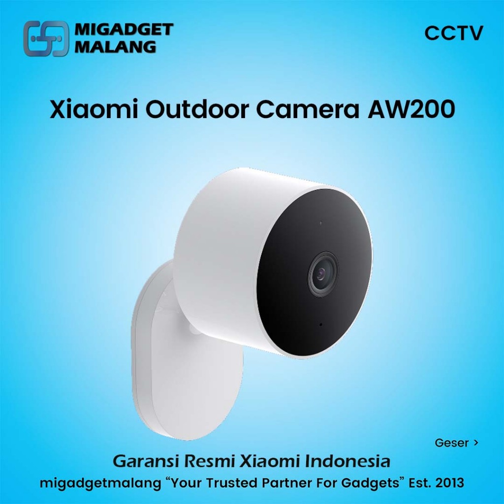Xiaomi Outdoor Camera AW200 Kamera CCTV Outdoor 1080p IP65
