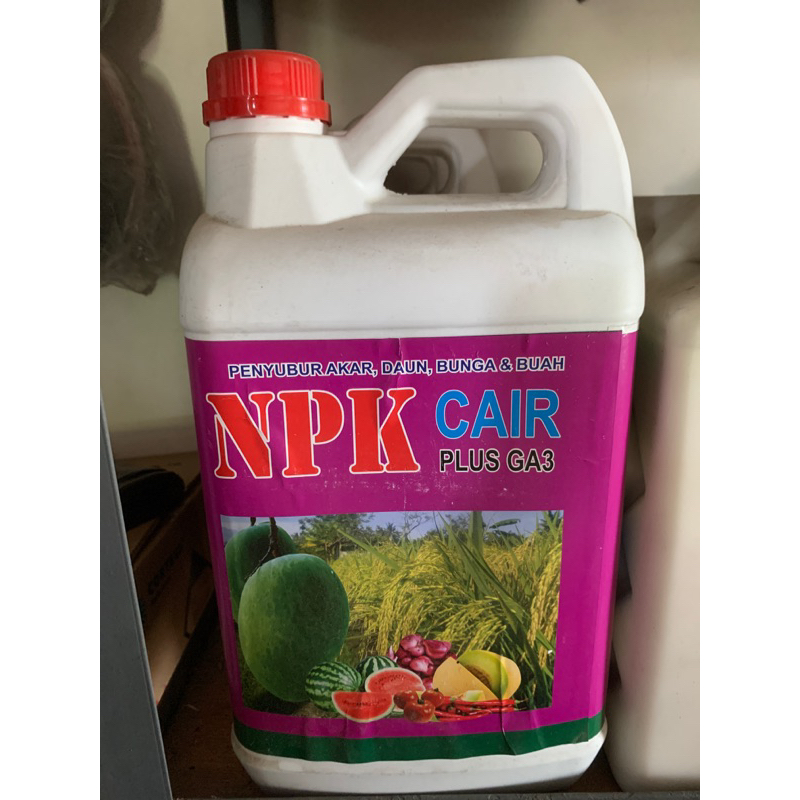 NPK plus GA3 Cair 5 liter