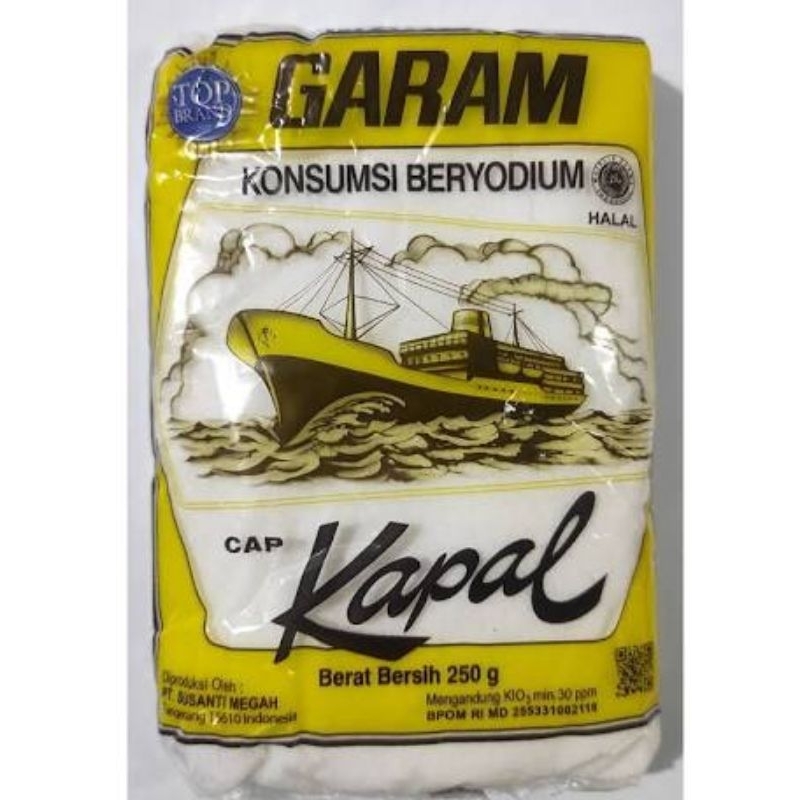 

garam kapal kecil