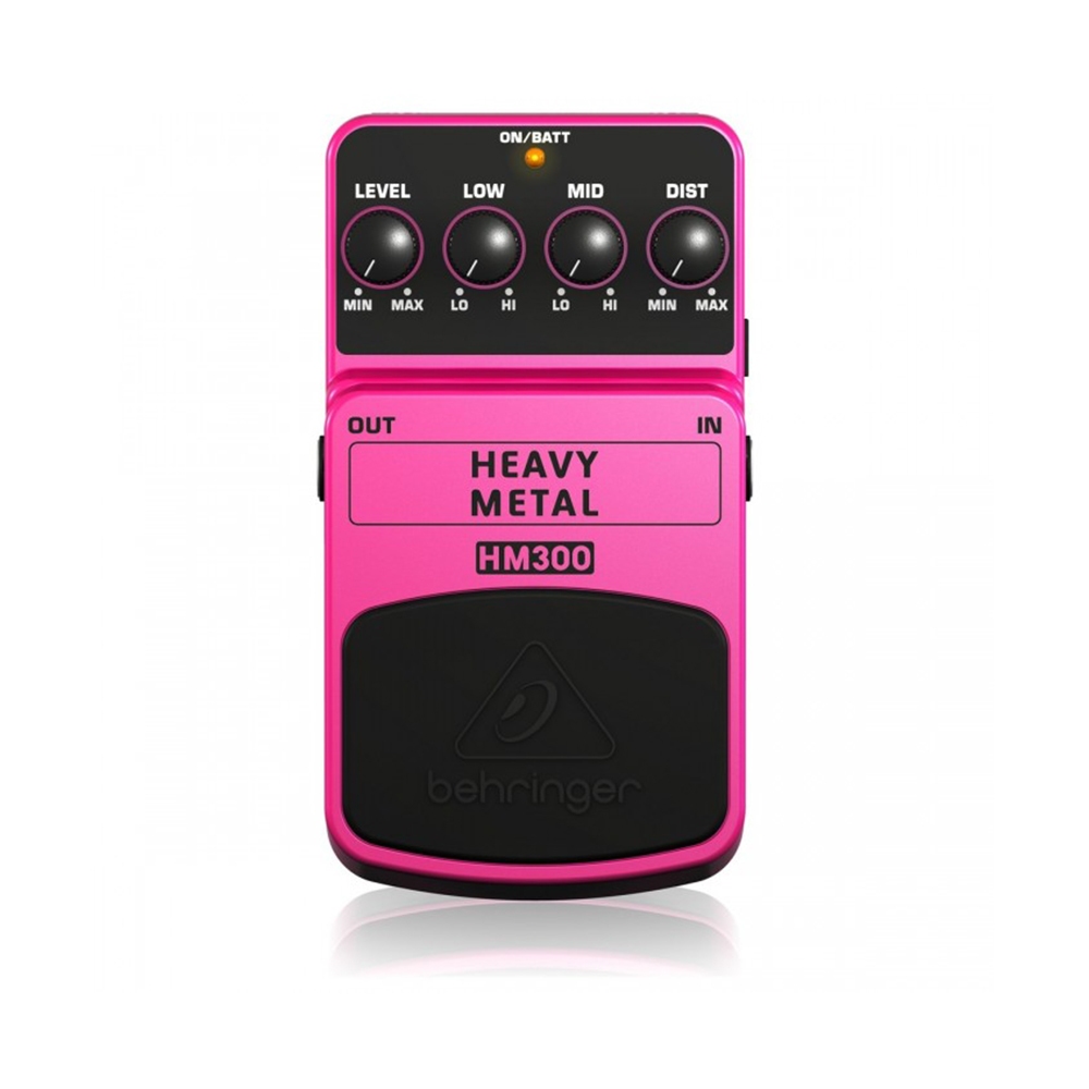 Efek Gitar Heavy Metal Behringer HM300 Dengan Sound Distorsion Efek