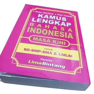 

KAMUS LENGKAP BAHASA INDONESIA KECIL