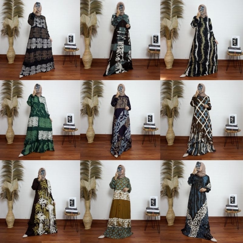 Gamis Twill Ori Rempel Exclusive | Bahan Twill Ori