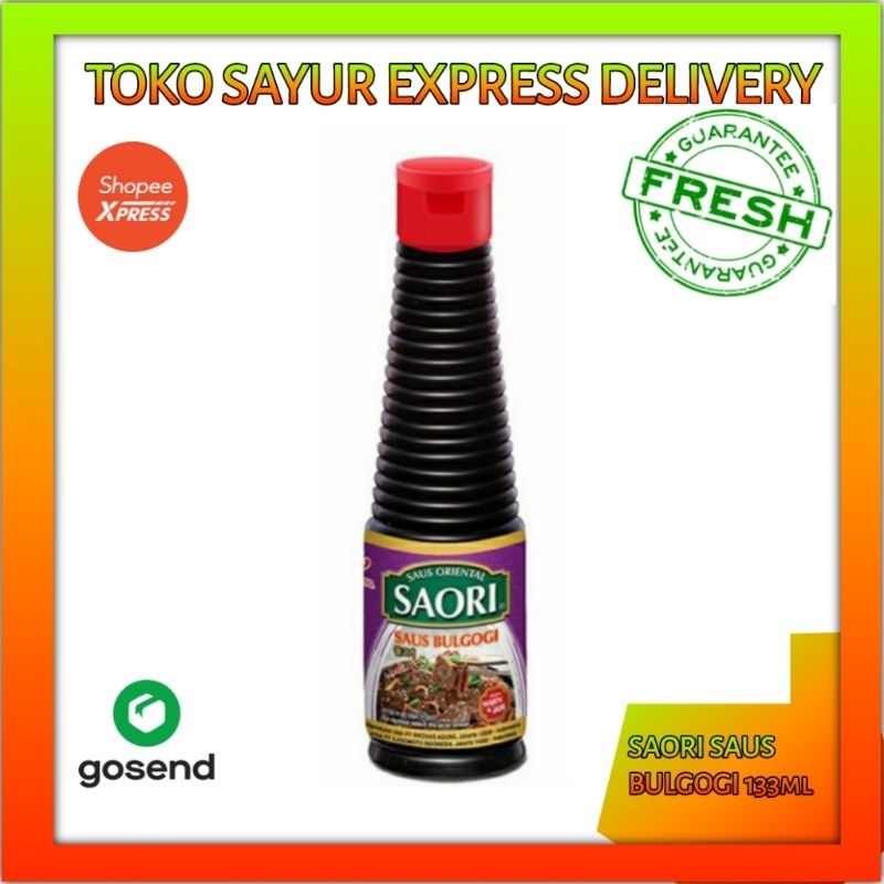 

SAORI Saus Oriental Bulgogi 133ml - Sayur express pasar palembang