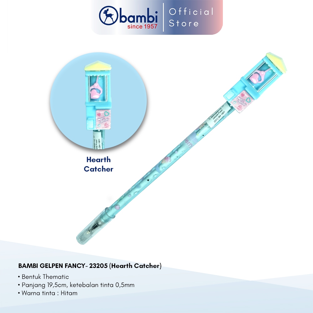 

Bambi Gelpen Fancy Edisi Hearth Catcher Original