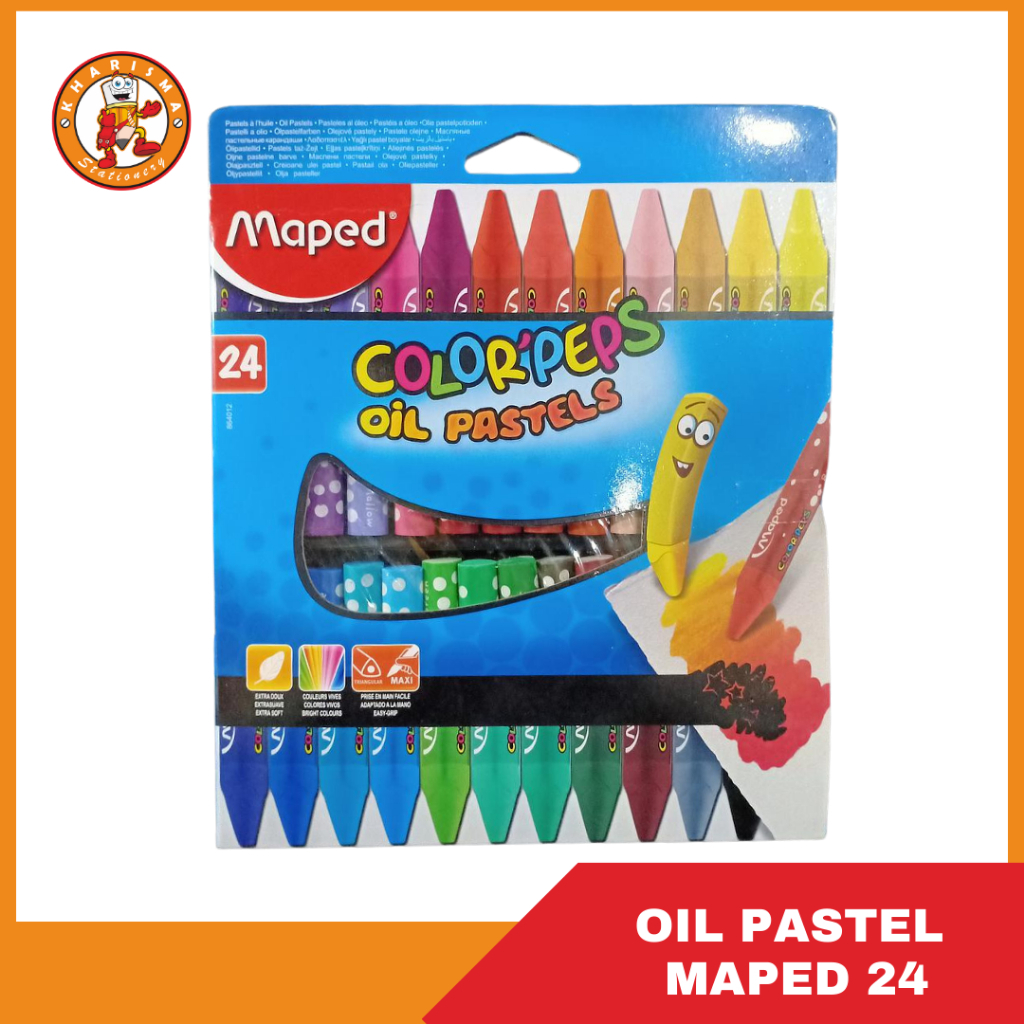 

KRAYON / OIL PASTEL MAPED 24 MURAH [5012031]