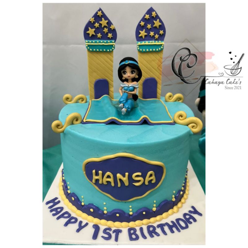 

Kue Ulang Tahun Princess Jasmine / Jasmine Cake / Kue Ultah Jasmine