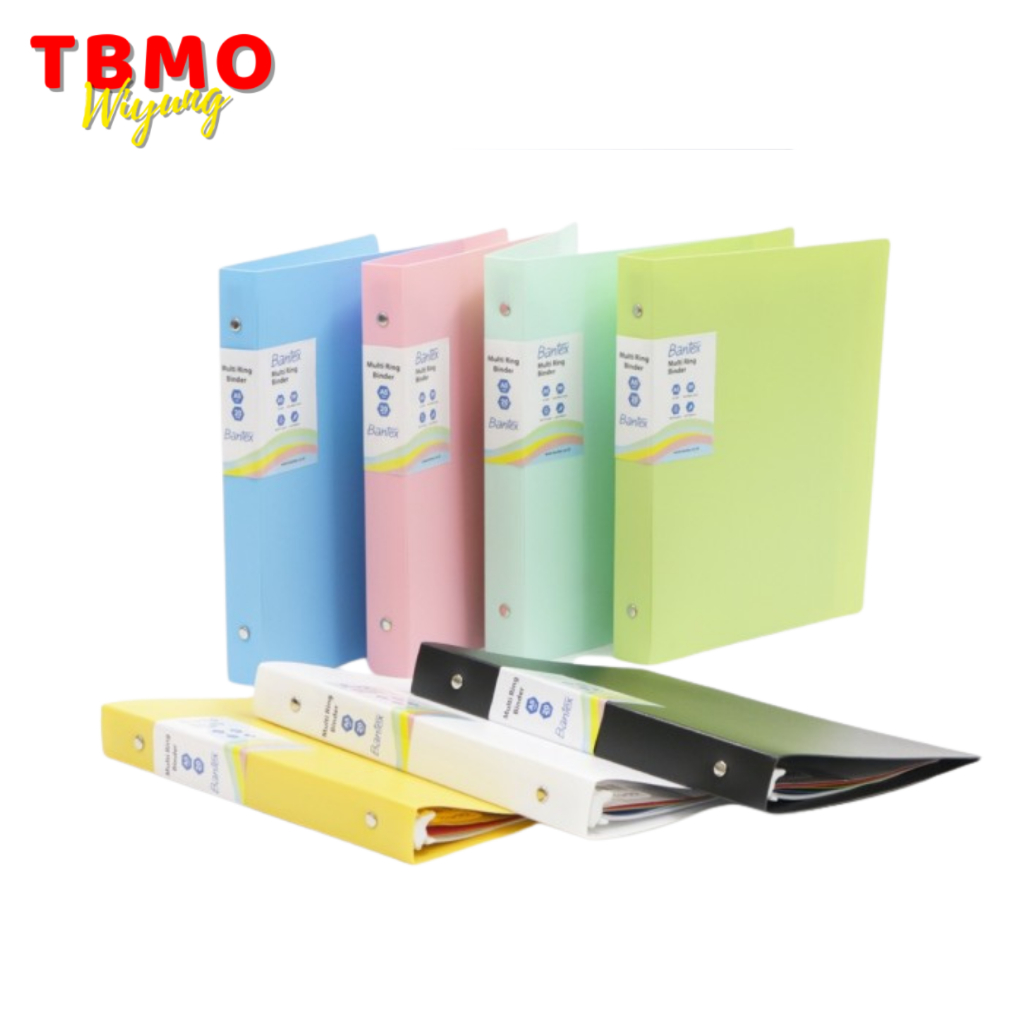 

TBMO Bantex A5 Trendy Multi Ring Binder 20 Hole 3124