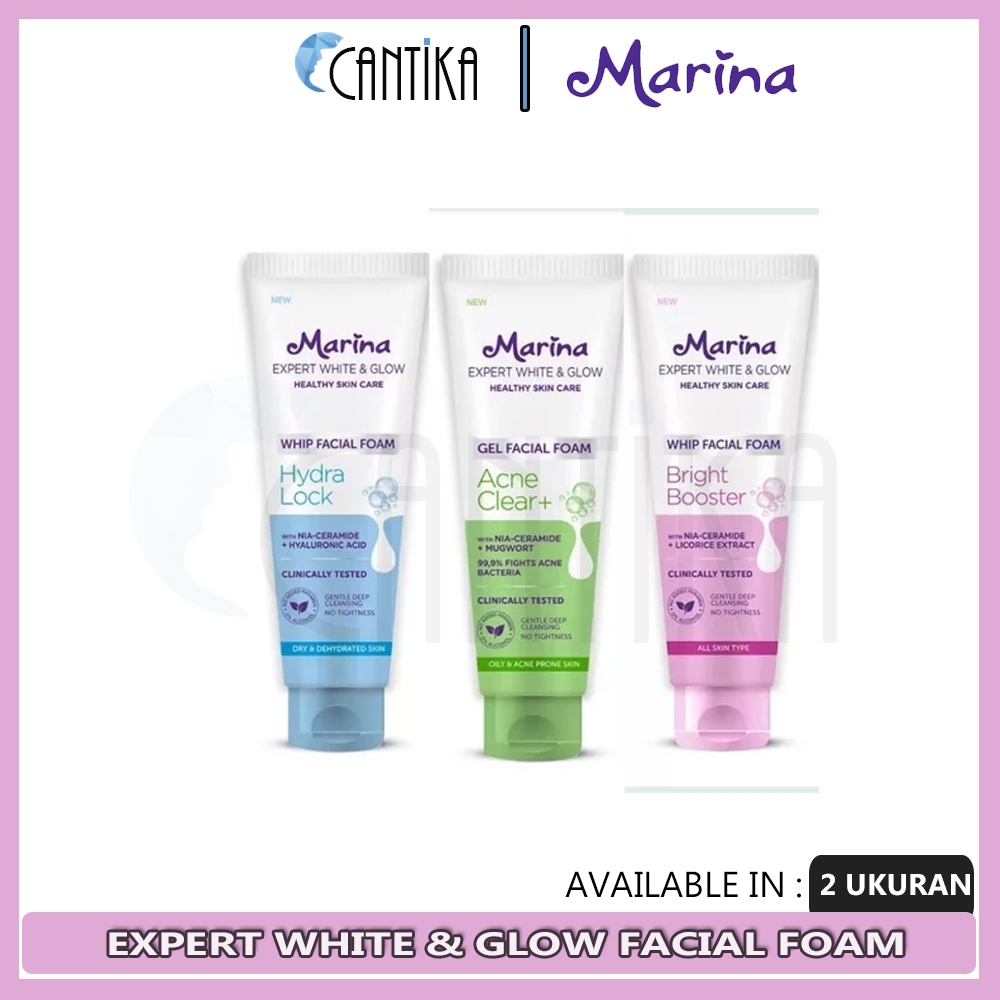 PROMO MARINA Expert White & Glow Facial Foam
