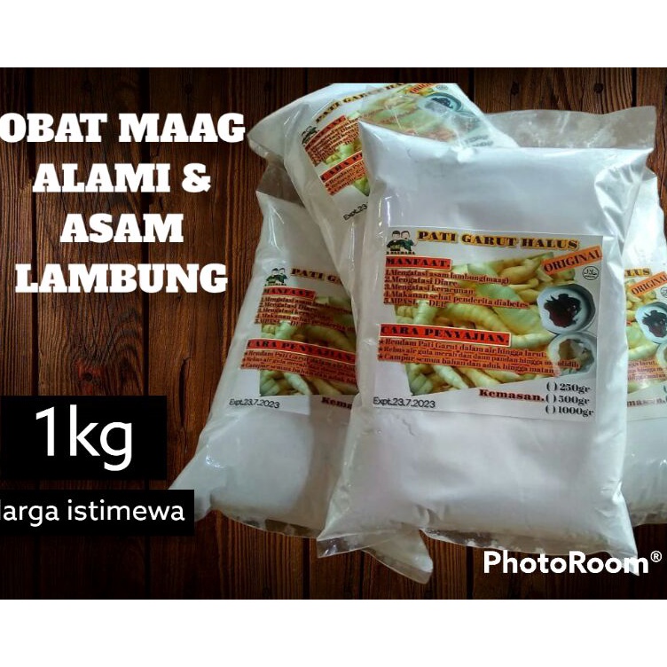 

[KODE PRODUK 9HJ797657] tepung pati garut 1KG /tepung garut original/herbal asam lambung/serba guna