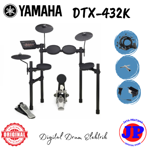 Yamaha DTX432K Electronic Drum Kit Drum Elektrik Original DTX-432K