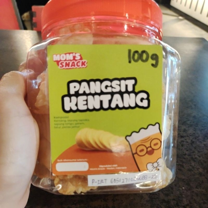 

kerupuk pangsit kentang