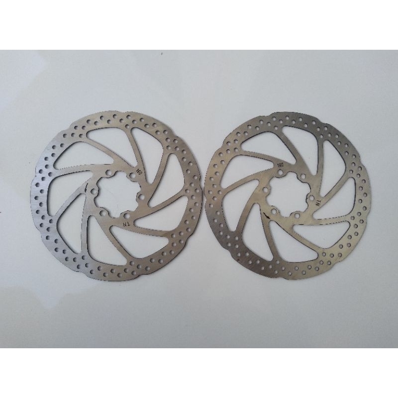 Disc brake piringan cakram rotor sepeda 160 180 dan 203