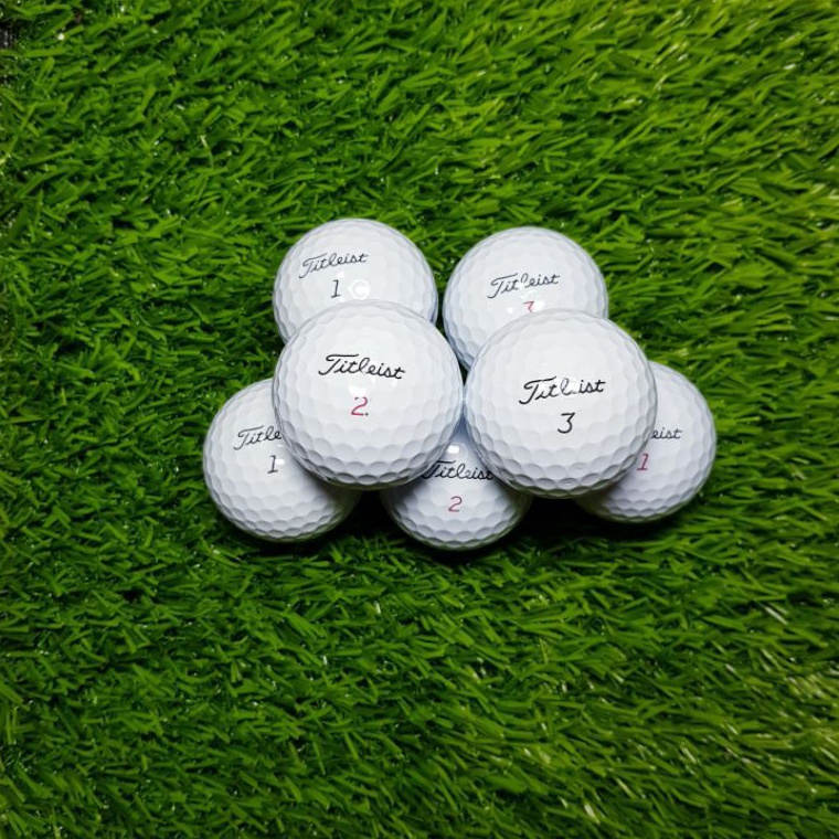 ➚Grosir Bola Golf Second / Bekas dengan Pro v*1 Grade A mulus Q84 ❆