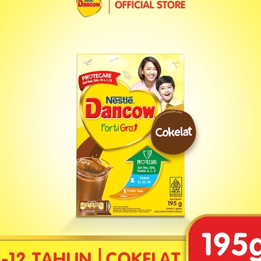 

Harga Murah DANCOW Fortigro Coklat Susu Bubuk Susu Anak 195g ➜♪✲❊